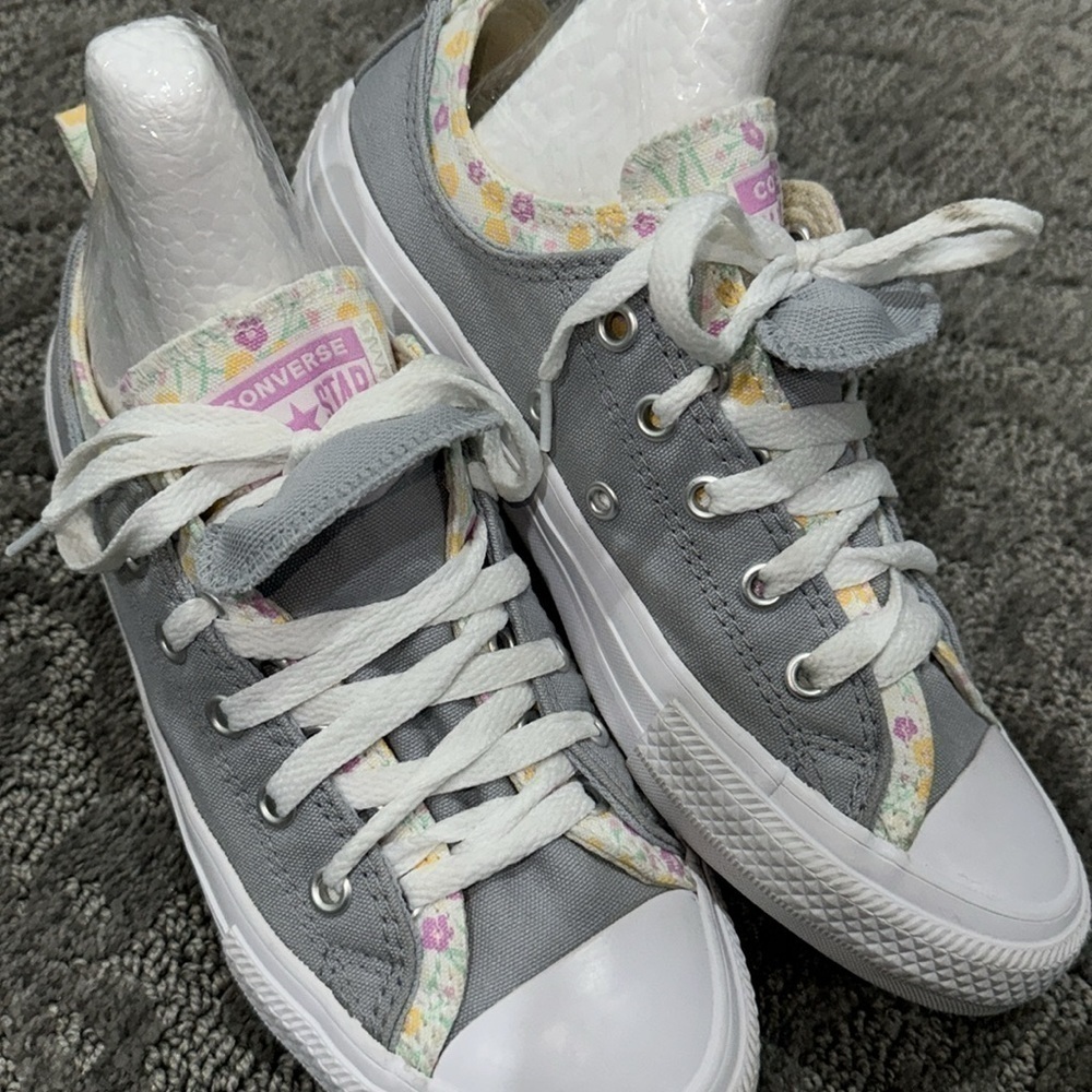 •Converse Chuck Taylor double upper• - Picture 6 of 12